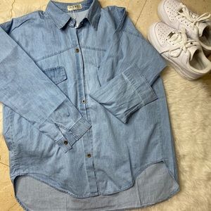 Over size jean
